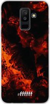 Samsung Galaxy A6 Plus (2018) Hoesje Transparant TPU Case - Hot Hot Hot #ffffff