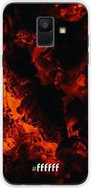 Samsung Galaxy A6 (2018) Hoesje Transparant TPU Case - Hot Hot Hot #ffffff