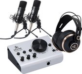 Devine Centro 2i2o recording bundle met 2x M-Mic XLR en hoofdtelefoon