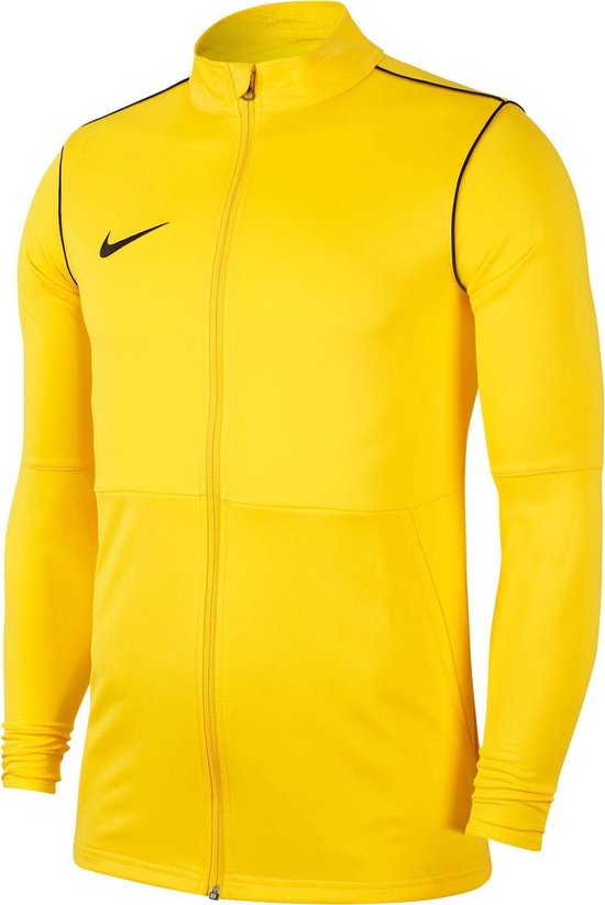 Nike Sportjas - Maat L  - Mannen - geel,zwart