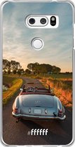 LG V30 (2017) Hoesje Transparant TPU Case - Oldtimer Mercedes #ffffff