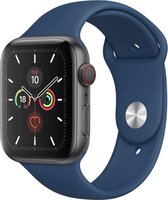 iWatch bandje – Blauw – 38/40 mm – Apple Watch – Sportbandje – Cobalt blue - S/M – Siliconen - Apple Watch Serie 3/2/1 – Apple Watch Serie 5/4