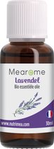 Etherische olie - Lavendel - Essentiële olie 100% puur en biologisch – Mearome - 30ml