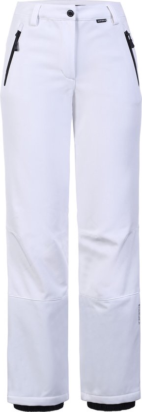 ICEPEAK FRECHEN Dames Softshell Skibroek - Wit - 38