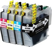 Huismerk Brother LC3213 inktcartridges, LC 3213XL multipack van 4 kleuren Brother MFC-J491DW, MFC-J497DW, DCP-J572dw, MFC-J890DW, MFC-J895DW ,DCP-J772DW ,DCP-J774DW