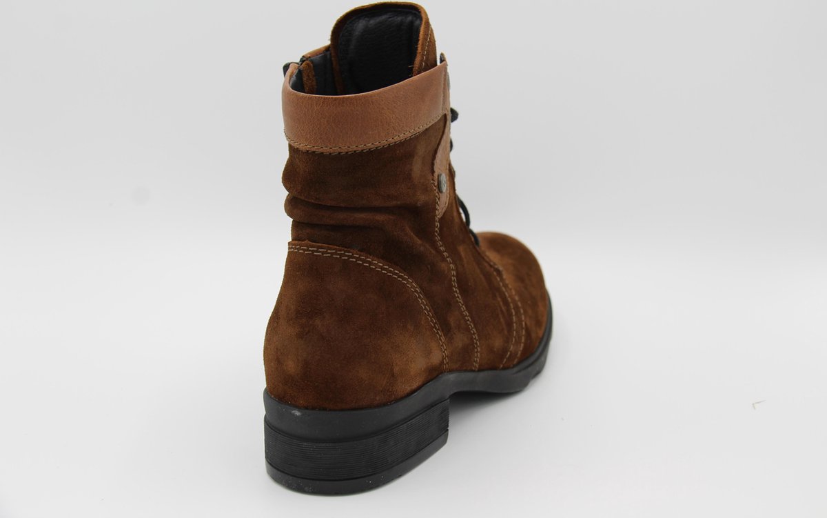 Wolky center Liverpool cognac veter bootie maat 42 Wolky center Liverpool cognac veter bootie maat 42
