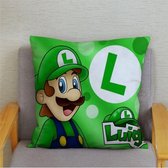 Mario kussen - Luigi met naam