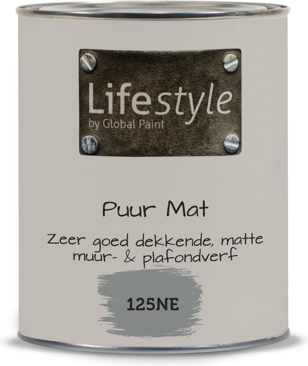Lifestyle Puur Mat - Muurverf - 125NE - 1 liter