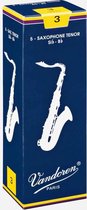 Vandoren Tenor Saxofoon Traditional Rieten - 5 Stuks Verpakking - Dikte 2.0