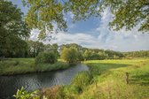 Fotobehang Ruurlo riviertje de Slinge 450 x 260 cm