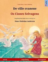 Sefa Bildebøker På to Språk- De ville svanene - Os Cisnes Selvagens (norsk - portugisisk)