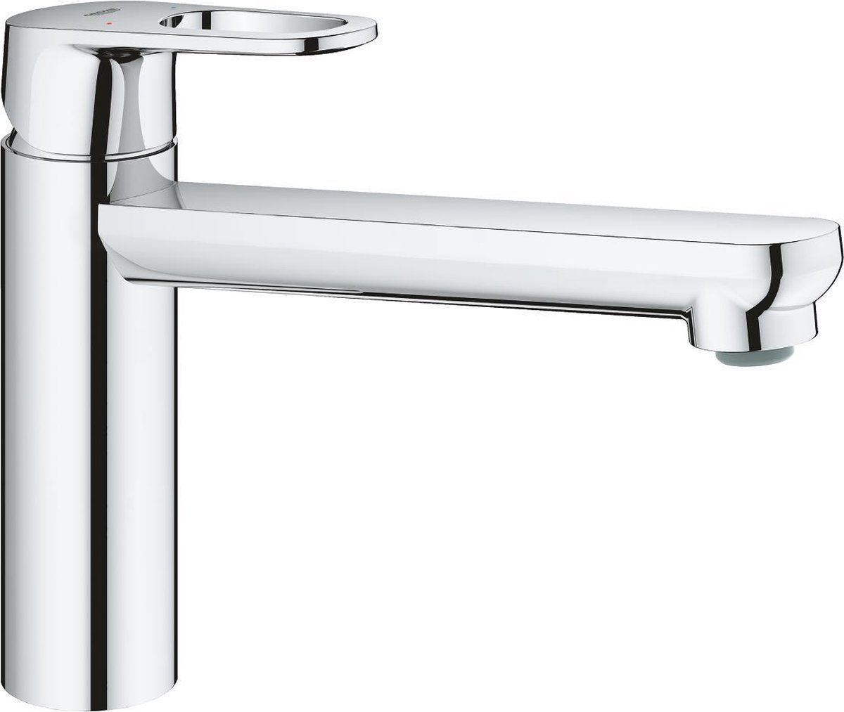 GROHE BauFlow Keukenkraan - medium uitloop - chroom - 31688000