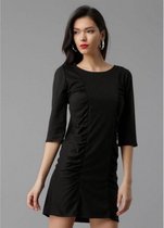 La Pèra Zwarte getailleerde jurk Zakelijke jurk met kokerrok Dames - Maat S