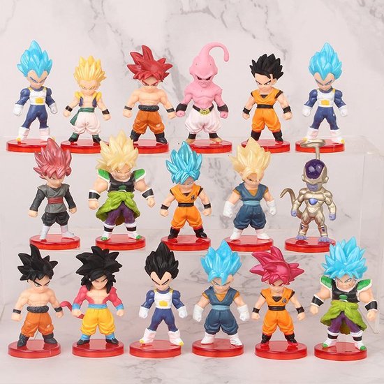 16 figurines Dragon Ball Z - jouets | bol.com