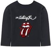 merkloos meiden sweater Rolling Stones maat 140