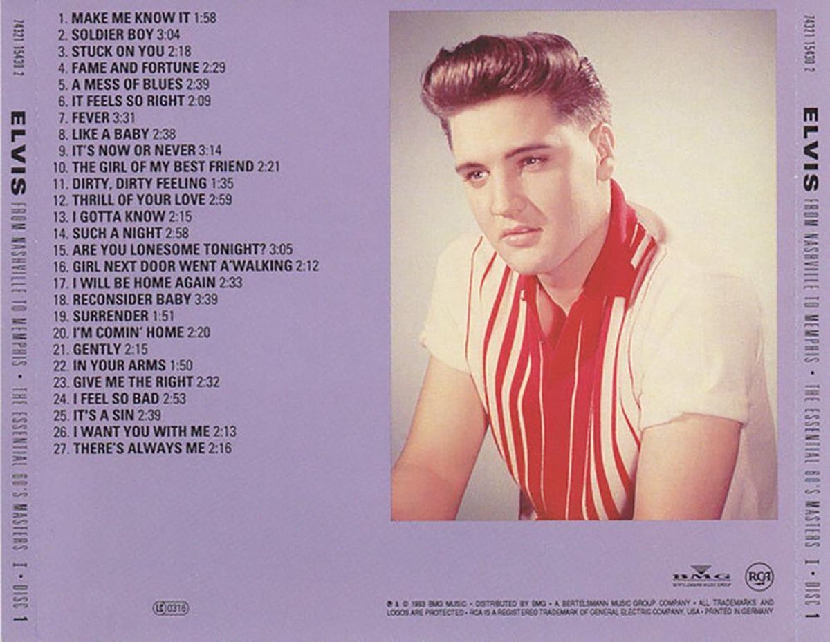 From Nashville To Memphis: The Essential '60s Masters I, Elvis