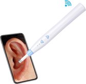 Let op type!! 1 0 MP HD camera draadloze visuele oor reiniging inspectie endoscoop met 6 LEDs  IP67 waterdicht  lens diameter: 5.5 mm  Handvatlengte: 15cm (blauw)