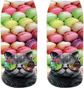 Fun sokken met Macarons vrolijke kleuren (31180)