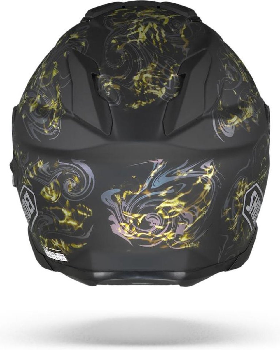 Shoei GT-Air II Conjure Tc-9 Mat Zwart Grijs Goud Integraalhelm