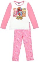 Super Wings pyjama roze maat 98 - 3 jaar