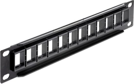 Panneau de brassage 12 ports Delock 43259 non équipé 1 UH