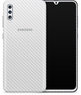 Samsung Galaxy A70 Skin Carbon Wit -3M WRAP