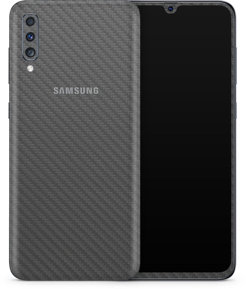 Samsung Galaxy A70 Skin Carbon Grijs -3M WRAP