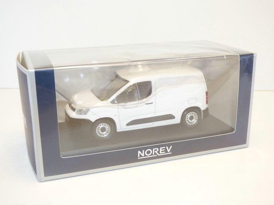 1/43 Norev Citroen Berlingo Van 2018 White Neuf Emballage Boite D'origine
