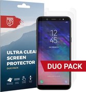 Rosso Samsung Galaxy A6 Plus Ultra Clear Screen Protector Duo Pack