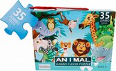 Toys Amsterdam Vloerpuzzel Jungle Junior 60 Cm 35-delig