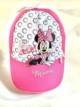 Minnie Mouse cap roze 54cm 5-10 jaar