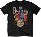 The Beatles Mens Tshirt -2XL- Sgt Pepper Noir