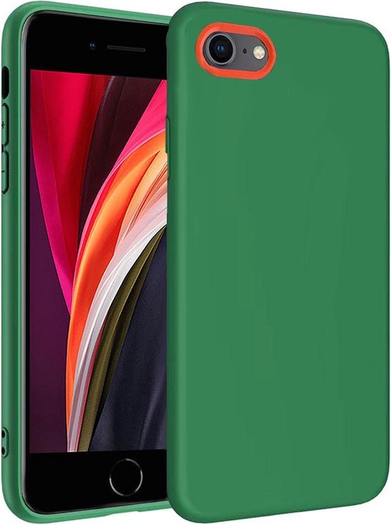 Cover Iphone 7-8-SE 2020 - SE 3(2022) Con Disegno Dragon Ball Z Goku SS1 - Custodia Semi-rigida Originale