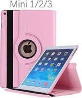 Apple iPad mini 1/2/3 cover draaibare hoes baby roze. Merk Jantje Splinter