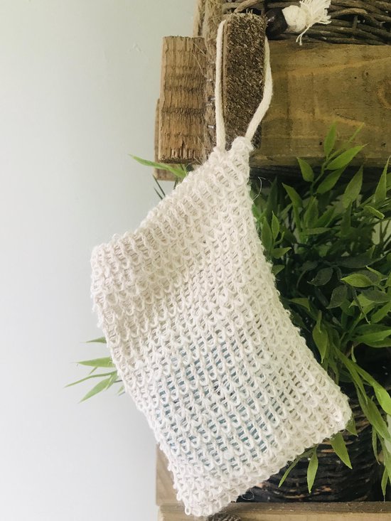 Pochette en coton pour barre de shampoing / barre pour le corps | Planète B