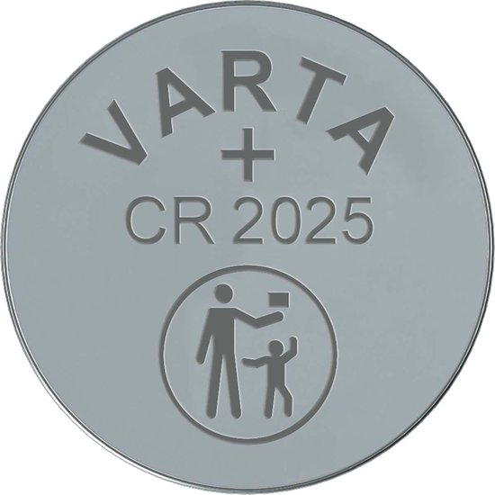 Varta Knoopcel Batterij - Cr 2025 - Lithium Professioneel - 3 Volt - Varta
