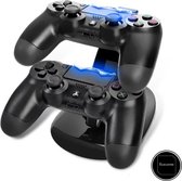 ElegaTech Dubbel Dock Lader Voor Controller PS4 – Dubbel Dock station - Charger Controller PS4 – Dual Charger - Oplaadstation PS4