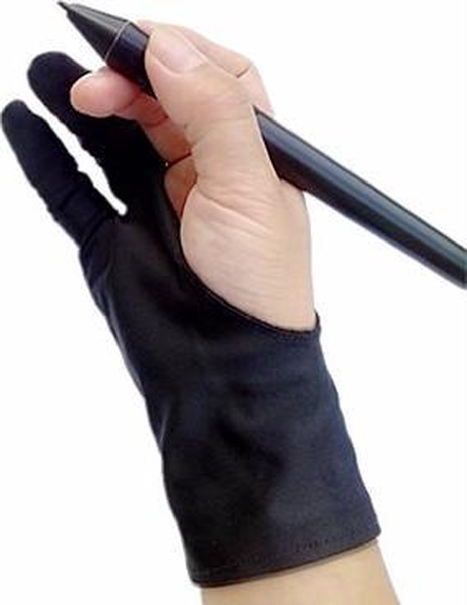 Teken Handschoen - Drawing Glove - Tablet Handschoen - Flexibele Tekenhandschoen - Teken handschoen - Drawing Glove - Artist Glove - Tablet Handschoen - Tablet Glove - Digital art - Wacom Tekentablet - Wacom