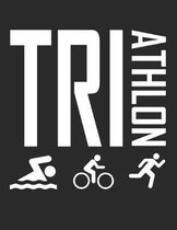 Mein Triathlontagebuch: Trainingstagebuch f�r alle Triathleten ♦ Laufen, Schwimmen, Radfahren ♦ Logbuch f�r �ber 300 Eintr�ge b