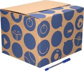 bol.com verzenddoos - 28x24x20 cm - 20 stuks - Autolock bodem - Plakstrip