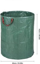 Tuinafvalzak - opvouwbare tuinafvalzak - afvalzak tuin - onkruidzakken - bladzakken - tuinafval - groenafval zak - gebruik voor tuinonderhoud - puin zak - 270 Liter - Waterafstoten