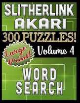 Slitherlink Akari Word Search 300 Large Print Puzzles