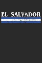 Notebook: El Salvador Gift Dot Grid 6x9 120 Pages