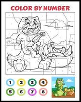 Color by Number: Stress Relieving Designs Birds Butterflies Coloring book, Large Print Color by Number