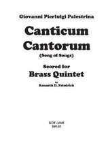 Canticum Cantorum - brass quintet score