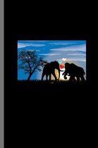 Elephant Lovers: For Animal Lovers Cute Elephants Animal Composition Book Smiley Sayings Funny Vet Tech Veterinarian Animal Rescue Sarc