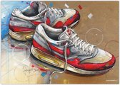 Poster - Nike Air Max - 50 X 70 Cm - Multicolor