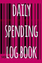 Daily Spending Log Book