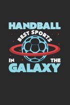 Handball best sport: 6x9 Handball - dotgrid - dot grid paper - notebook - notes