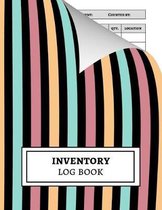 Inventory Log Book: Ledger / Keeper / Accounting / Tracking Sheets / Record / Tracking Book / Organizer